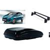Mercedes-Benz BOX AUTO PORTATUTTO G3 HELIOS 400 NERO+BARRE ACCIAIO FORD FIESTA ANNO 2008