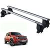 MENABO BARRE PORTATUTTO ALLUMINIO JEEP RENEGADE NO RAILS ANNO 2019