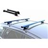 G3+MENABO BARRE PORTATUTTO ROMA G3 ALFA ROMEO SPORTWAGON 2011 CON RAIL+PORTASCI 4 PAIA ANT