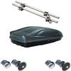 Mercedes-Benz BOX AUTO PORTAPACCHI G3 ALL TIME 320+BARRE PORTATUTTO ROMA FIAT PANDA CON RAIL