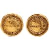 CHANEL Pre-Owned - Orecchini a clip con logo anni '90 - Donna - placcatura in oro - Taglia unica