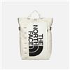 The North Face Base Camp Tote Bag White Dune/TNF Black Unisex