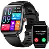 BEYCED Smartwatch Uomo Donna,1.85 Orologio Smartwatch Effettua/Risposta Chiamate Bluetooth,100+ Modalità Sport,Impermeabile IP67 Orologi Sportivo,Fitness Tracker con Contapassi SpO2 Sonno per Android iOS