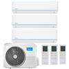 CLIMATIZZATORE TRIAL 9+9+12 MIDEA DC INVERTER R-32 Wi-Fi READY A++A+ M4OE-28HFN8-Q