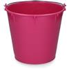 Vplast Forniture per Cavallo Bucket 7 L with Handle Pink