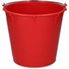 Vplast Forniture per Cavallo Bucket 7 L with Handle Red