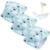 Hixingo 3 Pezzi Pannolini Cane Maschio, Altamente Assorbenti Pannolini per Cani Maschi, Mutande Riutilizzabili per Cani in Calore, Pannolini a Fascia per Cani Maschi (XL,Orso Polare)