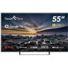 Smart Tech Smart TV 55" 4K UHD DLED Quad Core Google TV DVBT2/C/S2 Nero 55UG10V3