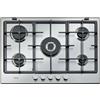 Whirlpool Piano cottura 5 Fuochi incasso a gas 75 cm Inox GMA7522IX