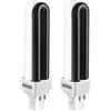 GeckoMan 15W Lampadine di Ricambio per Lampada Antizanzare Esterna, 2-Pack