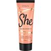 Onyx SHE lozione solare per donna - acceleratore di abbronzatura e crema abbronzante per pelle chiara - idratante per la pelle e complesso antietà