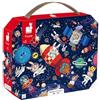 Janod - Puzzle Razzo - Puzzle 54 Pezzi in Cartone FSC - Sviluppa la Pazienza e la Concentrazione - Fabbricato in Francia - Puzzle per Bambini dai 5 Anni, J02545