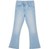 s.Oliver Junior, Bverly Flare Leg Jeans 7/8, Gamba Svasata Beverly, Blue, 170/REG Ragazze