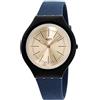 Swatch Orologio Analogico Quarzo Unisex Adulto con Cinturino in Silicone SVUN106