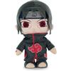 Barrado Peluche dei Personaggi di Naruto 25cm - Naruto, Kakashi, Sasuke, Itachi, Kurama - Edizione da Collezione - Qualità Super Soft (25cm, Itachi)
