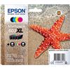 EPSON CART INK 603 XL MULTI PACK, NERO, GIALLO, CIANO, MAGENTA, SERIE STELLA MARINA