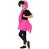 SMIFFYS Kids Flamingo Costume, Pink, with Tabard & Hooded Neckpiece