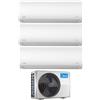 CLIMATIZZATORE TRIAL 9+9+18 MIDEA XTREME PRO DC INVERTER R-32 Wi-Fi INTEGRATO A++A+M4O-36NF8