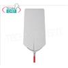 Pala Pizza Rettangolare Tulip per Infornare in Alluminio cm 40x80, manico 1,50 mt