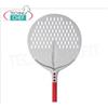 Pala Pizza Tonda Forata Tulip per Infornare in Alluminio 50 cm, manico 1,50 mt
