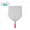 Pala Pizza Quadra Tulip per Infornare in Alluminio cm 50x50, manico 2,00 mt