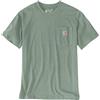 Carhartt T-Shirt Pesante K87 Con Taschino, Vestibilità Comoda, Manica Corta, Uomo, Blu (Cobalto Scuro Heather), M
