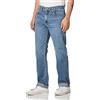 Carhartt Jeans Con Gamba Affusolata, Cinque Tasche, Straight Fit, Elasticità Extra Rugged Flex, Uomo, Blu (Superiore), 36W / 36L