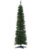 Easycomfort Albero di Natale Artificiale 180cm in PVC con 390 Rami e Base in Plastica, Design Alto e Stretto, Verde