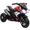 EasyComfort Moto Elettrica per Bambini 3-5 Anni Max. 25kg con Luci, Musica, Batteria 6V e Velocità 3km/h, 86cmx42cmx52cm Rossa