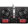 HERCULES Mixer DJ 2 Piatti 16 Drum Pad Nero Rosso Dj Control Inpulse 300 MK2