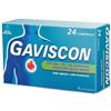 Gaviscon Compresse Fragola 24 Pezzi 250+133.5 mg | Sollievo Rapido da Bruciore e Acidità