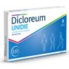 Dicloreum Unidie 136 mg - 8 Cerotti Medicati 24h per Sollievo Prolungato