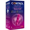 Control Velvet Secret 1 Pezzo | Preservativo Ultra-Sottile per un Piacere Naturale