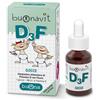 Buonavit D3F 12 ml - Vitamina D3 e Vitamina F per Bambini