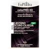 Euphidra colorpro xd 355 castano scuro ciliegia gel colorante capelli in flacone + attivante + balsamo + guanti