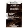 Euphidra colorpro xd 500 cast chiaro gel colorante capelli in flacone + attivante + balsamo + guanti