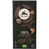 Alce nero Tavoletta cioccolato extrafondente bio 100% cacao 50 g