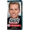Just for men shampoo colorante h25 castano chiaro attivatorechiaro 38,5 ml + base colore 27,5 ml