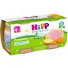 Hipp bio hipp bio omogeneizzato prosciutto con verdure 2x80g