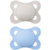 MAM Original 2-6 Mesi Silicone Doppio Maschio - Succhietto Ortodontico