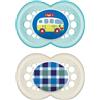 MAM Original 16+ Silicone Doppio Maschio - Succhietti per Bambini 16 Mesi+