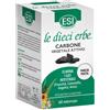 Esi le dieci erbe carbone vegetale attivo 60 naturcaps