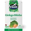 Matt Erboristeria - Ginkgo Biloba Integratore Alimentare, 40 Compresse