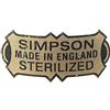Simpsons adesivo sostitutivo pennello barba