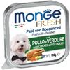 Monge - Fresh Paté e Bocconcini con Pollo e Ortaggi - 100 gr