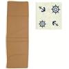 SUNNY STAR ANCORA CUSCINO SDRAIO CON PROLUNGA 52x168x3 CENTIMETRI