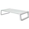 Trust Supporto Monitor Trust Monta in vetro temperato per laptop/monitor max 10kg Trasparente/Bianco