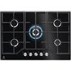 Electrolux EGG7536K Piano Cottura Gas on Glass , GOG line 75 cm, Nero