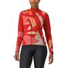 Castelli Tropicale Long Sleeve Jersey Rosso XS Donna