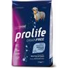 Prolife Grain Free Sensitive Adult Medium/Large Sole Pesce e Patate per Cani 10Kg